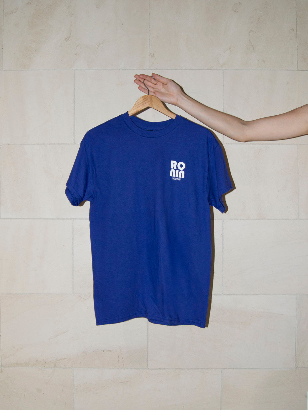 T-shirt Nantes Illustration Bleu/Blanc