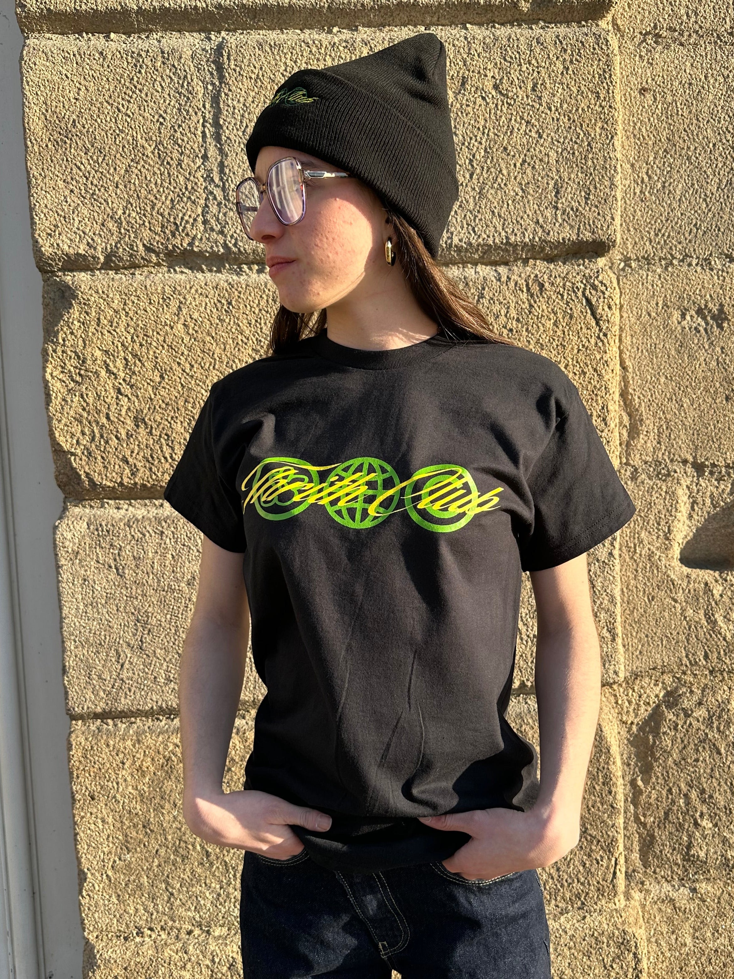 T-shirt Community - Noir, Vert & Jaune