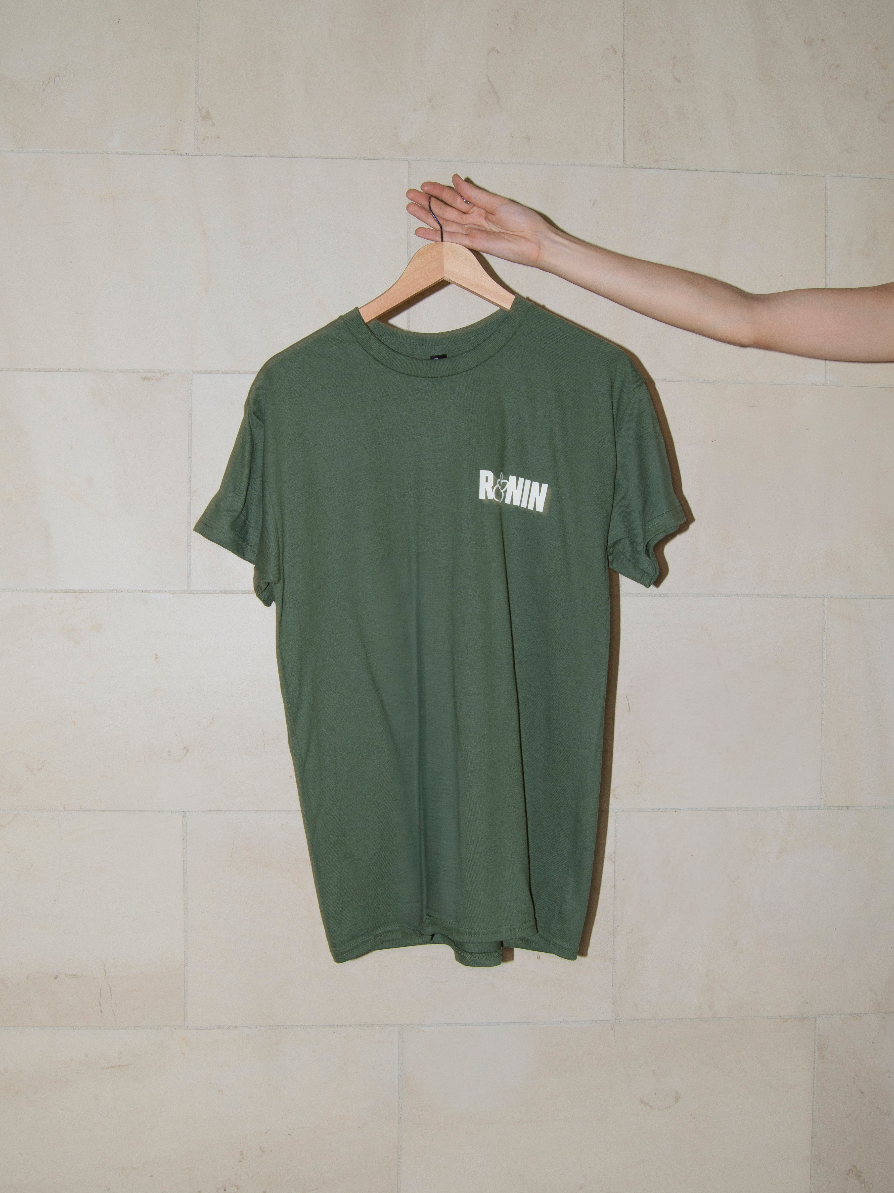T-shirt Multi Fleurs - Kaki/Crème