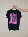 T-shirt Médiéval Noir/Rose