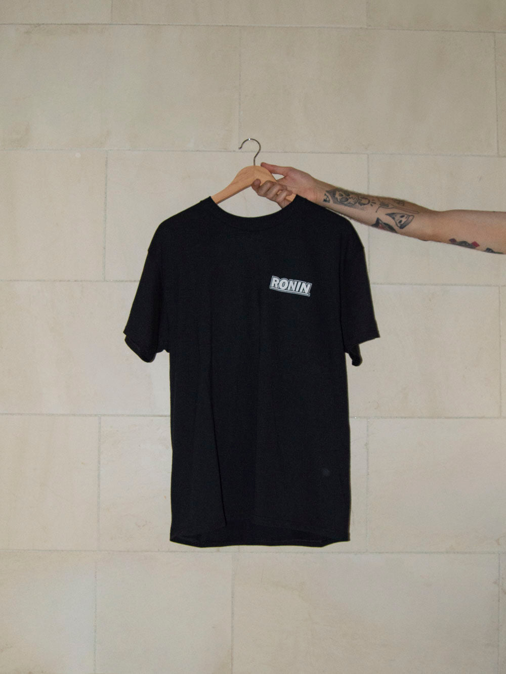 T-shirt Spray - Noir/Blanc