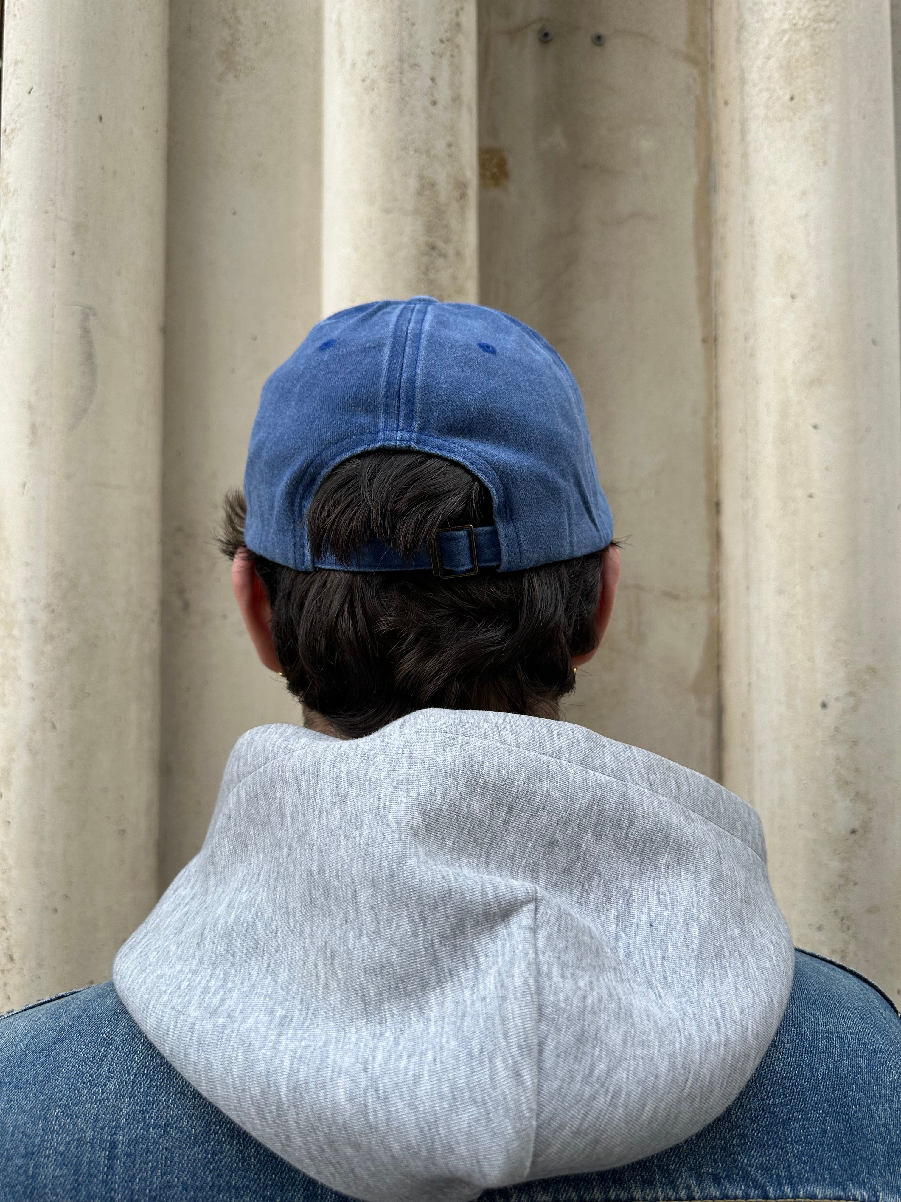 Casquette Ronin Délavé - Bleu & Blanc