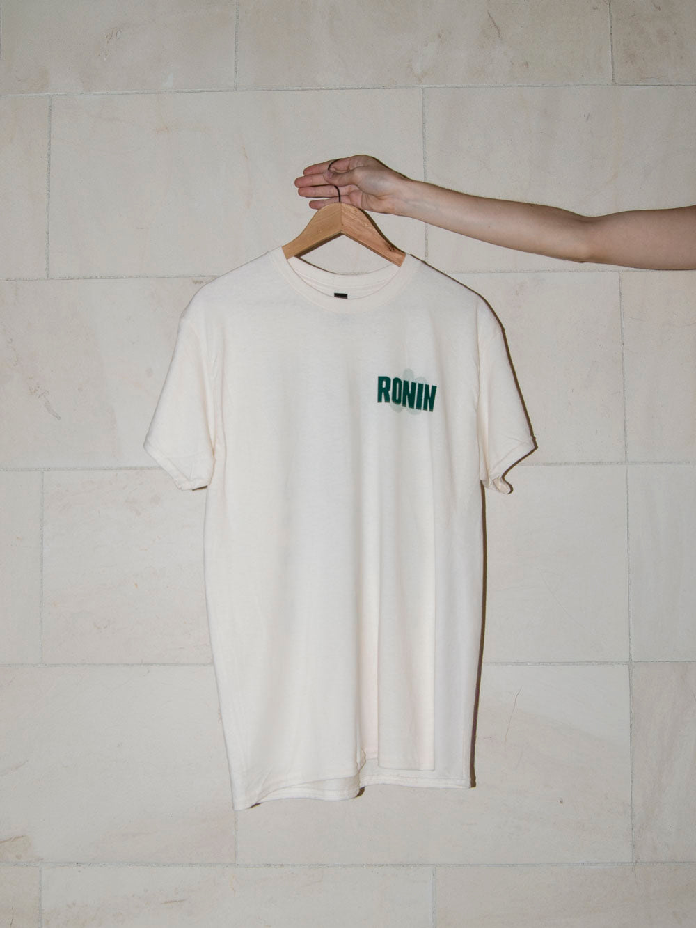 T-shirt Japon - Crème/Vert