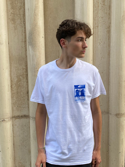 T-shirt Nantes - Blanc & Bleu