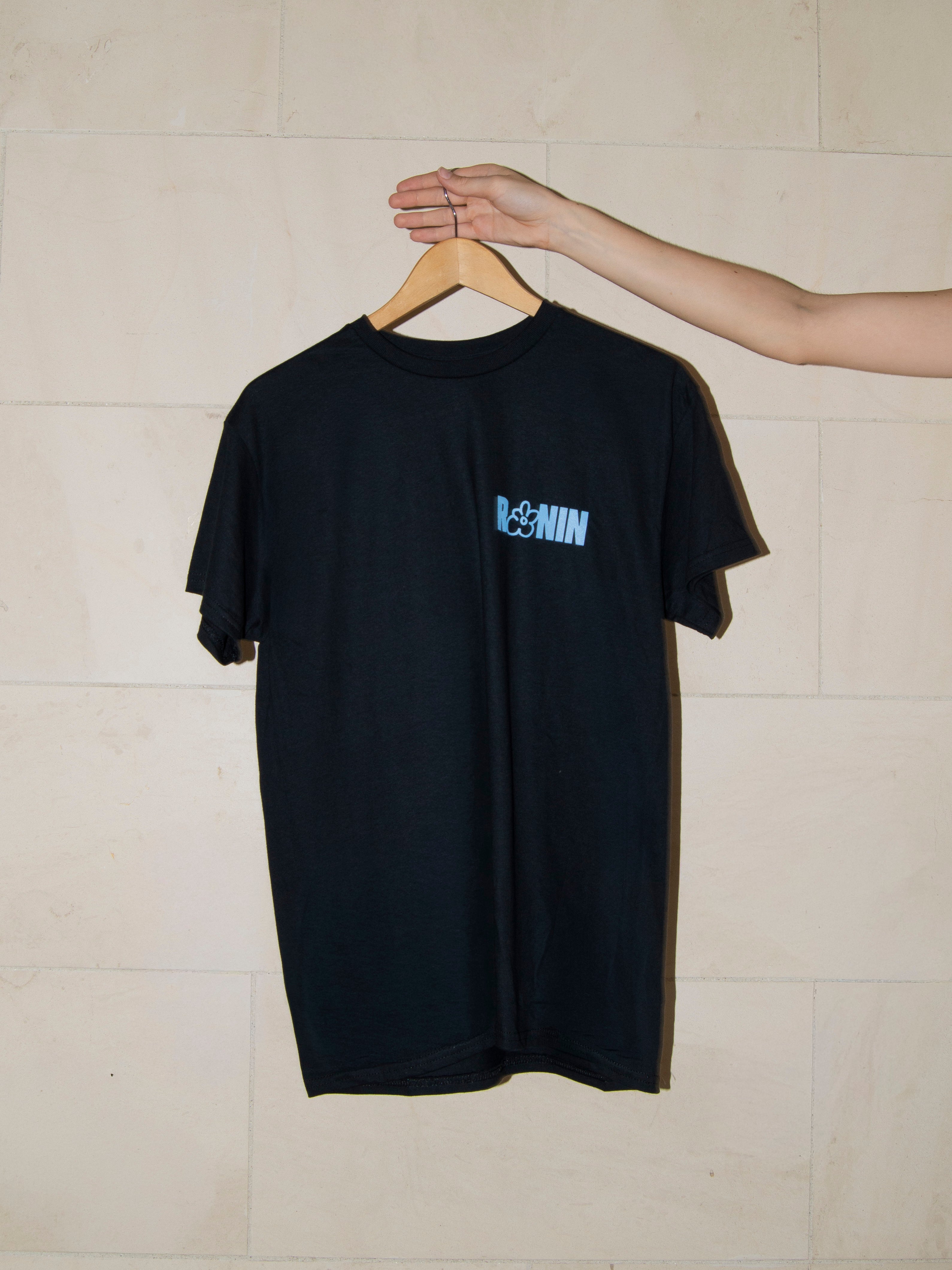 T-shirt Ronin - Noir/Bleu