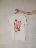 T-shirt Carte de Nantes - Blanc cassé/Chocolat
