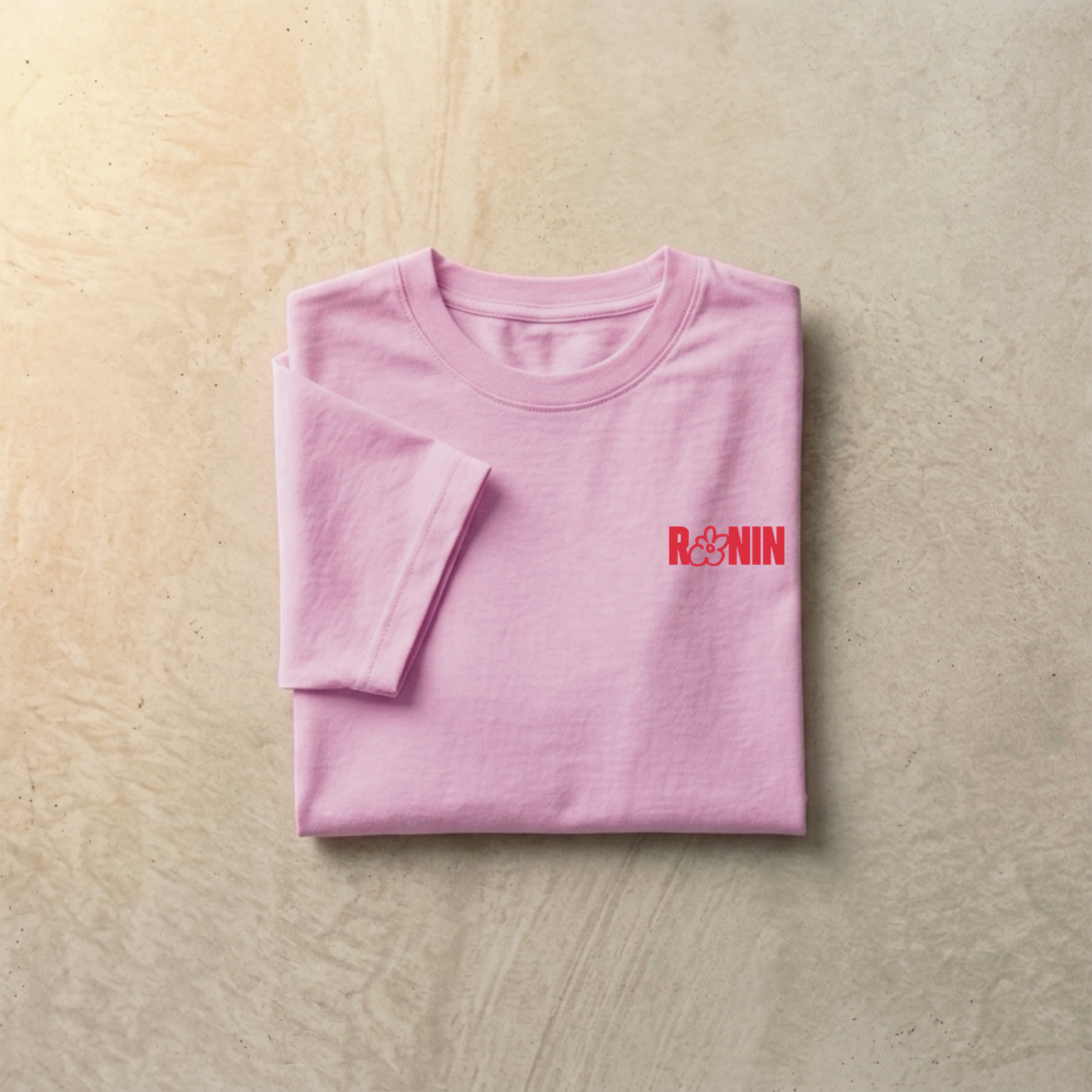 T-shirt Multifleur - Rose & Rouge