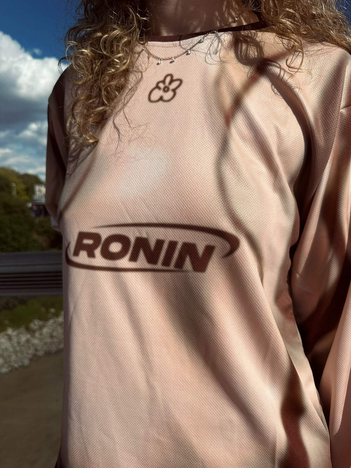 Maillot manche longue Ronin - Marron/Beige
