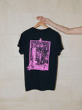T-shirt Médiéval - Noir/Rose