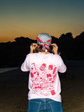 T-shirt Summer - Rose pâle/Rouge