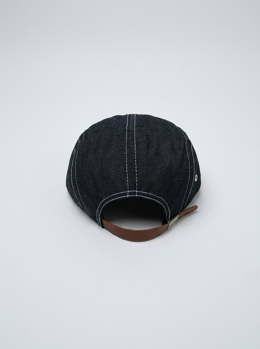 Casquette 5 panel Jean Noir
