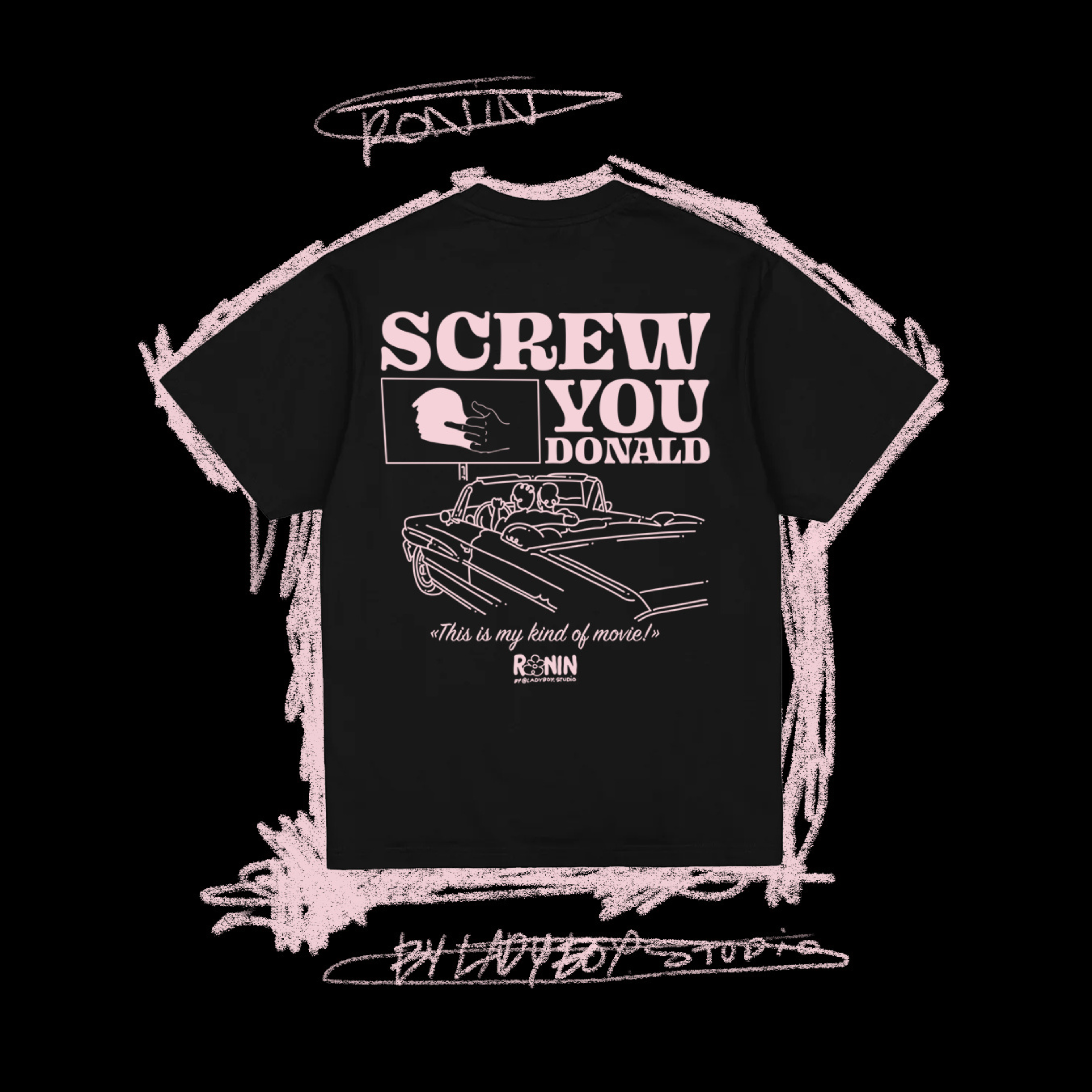 T-shirt collaboration @ladyboy.studio