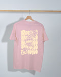 T-shirt Bonhomme - Rose pâle/Vanille