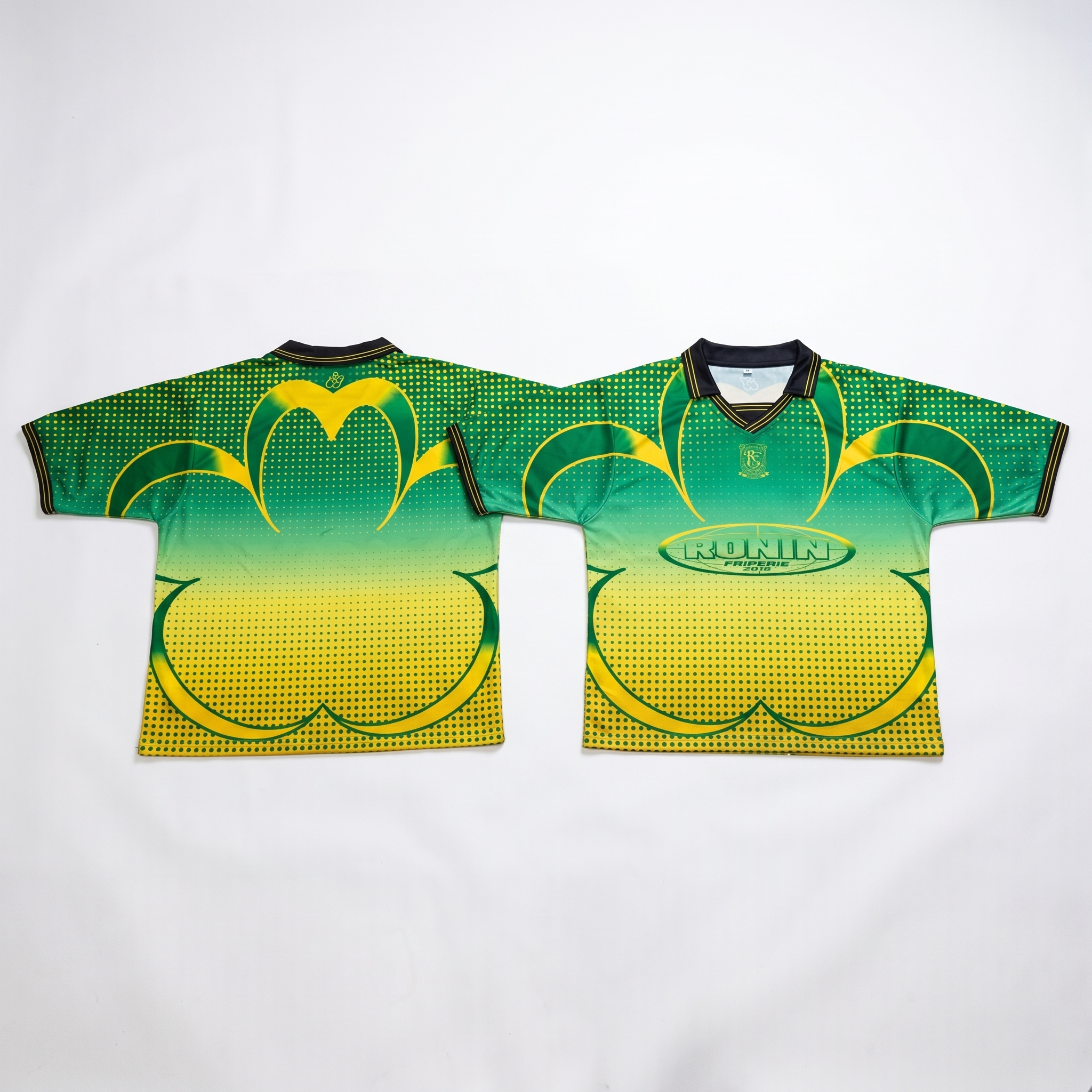 Maillot FC RONIN Jaune & Vert