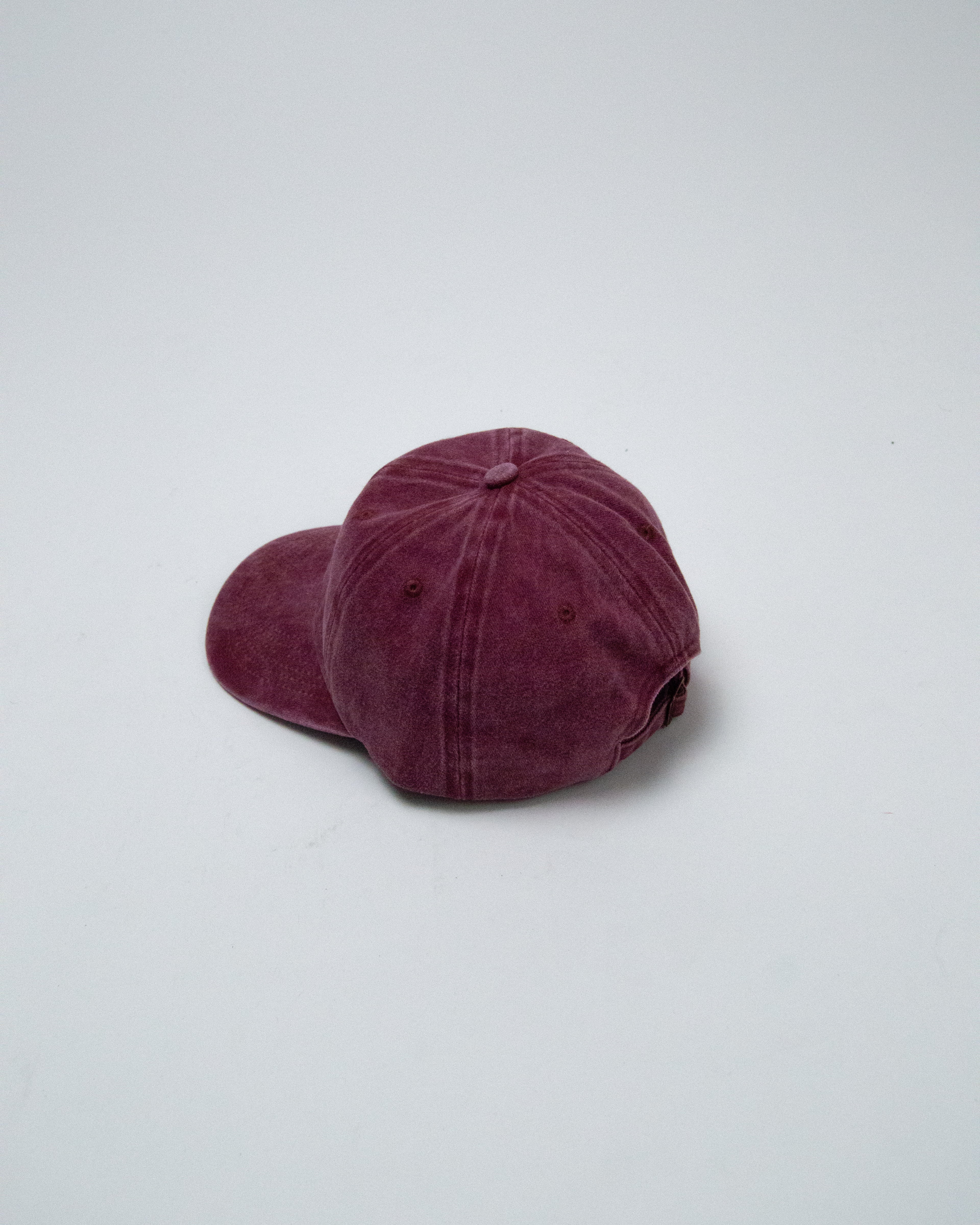 Casquette Ronin Délavé - Bordeaux & Rose