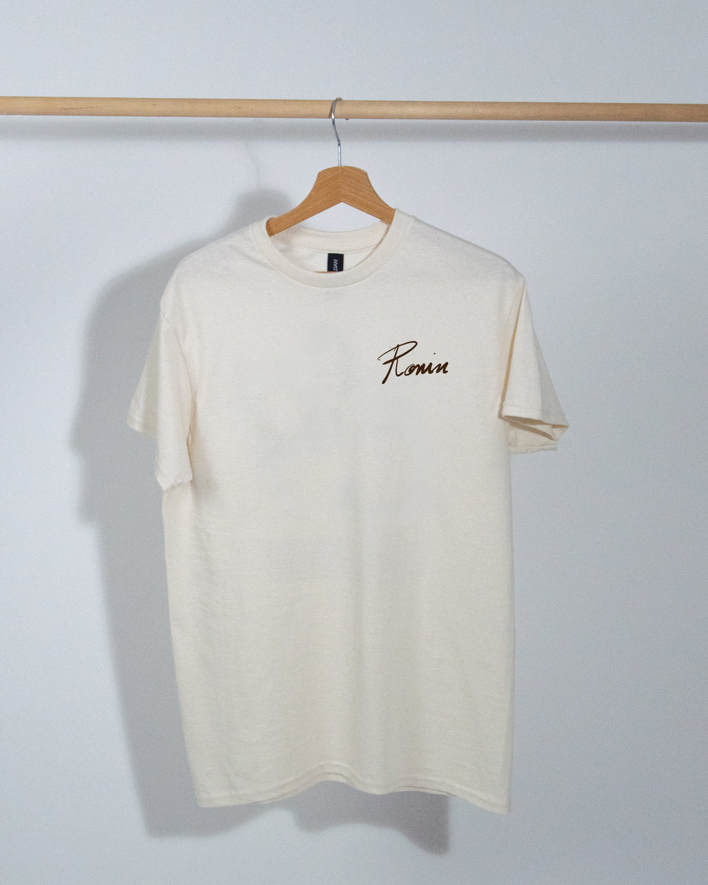 T-shirt Carte de Nantes - Blanc cassé/Chocolat