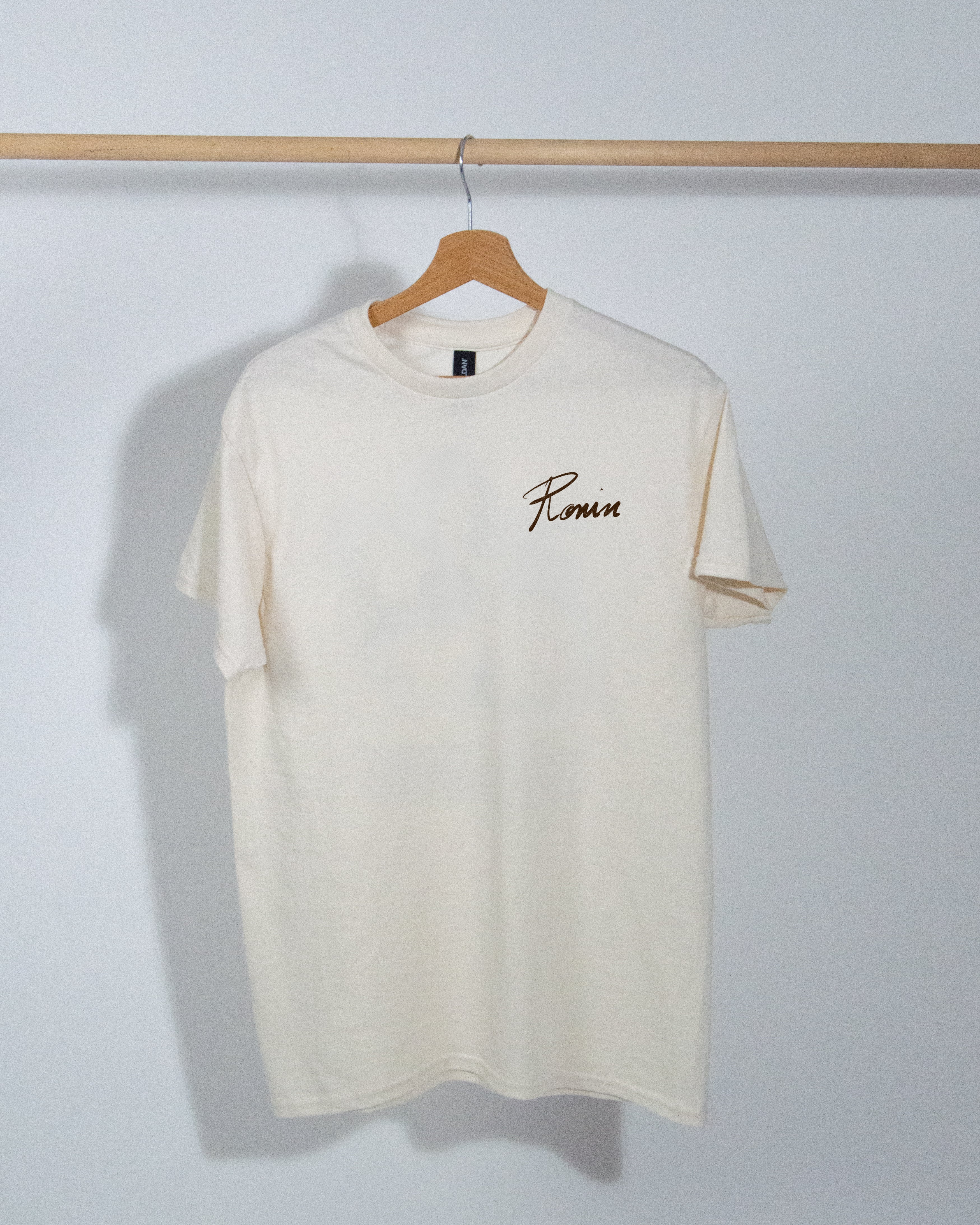 T-shirt Carte de Nantes - Blanc cassé/Chocolat