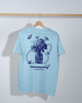 T-shirt Vase - Bleu pâle/Marine