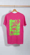 T-shirt Bonhomme Rose flashy/Vert Fluo