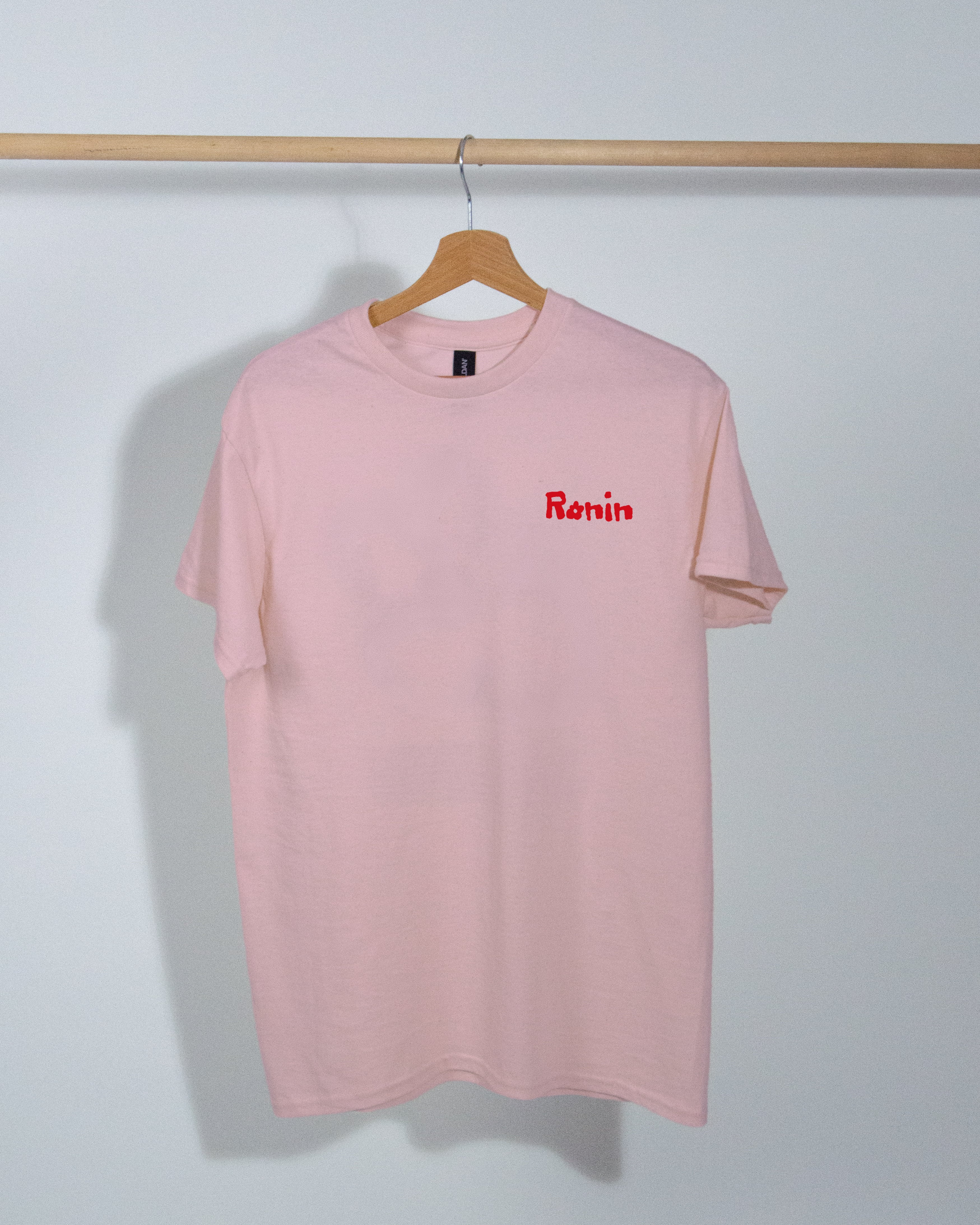 T-shirt Summer - Rose pâle/Rouge