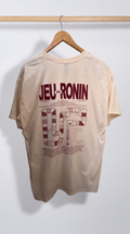 T-shirt JEU de RONIN Blanc cassé/Bordeaux